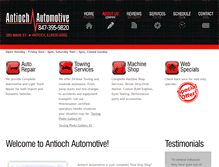 Tablet Screenshot of antiochautomotive.com